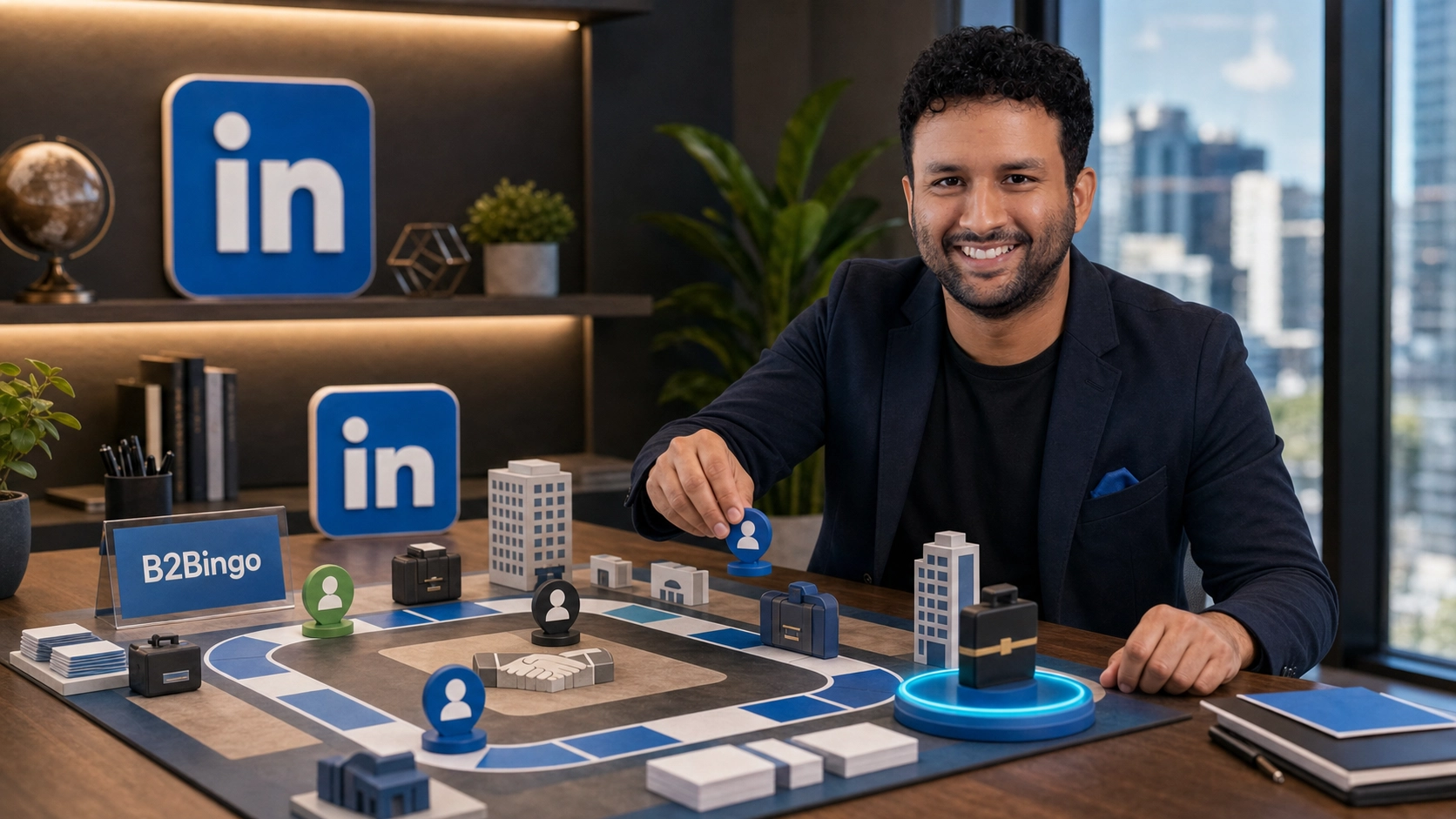 LinkedIn Ads para campanhas B2B com segmentação por cargo e empresa