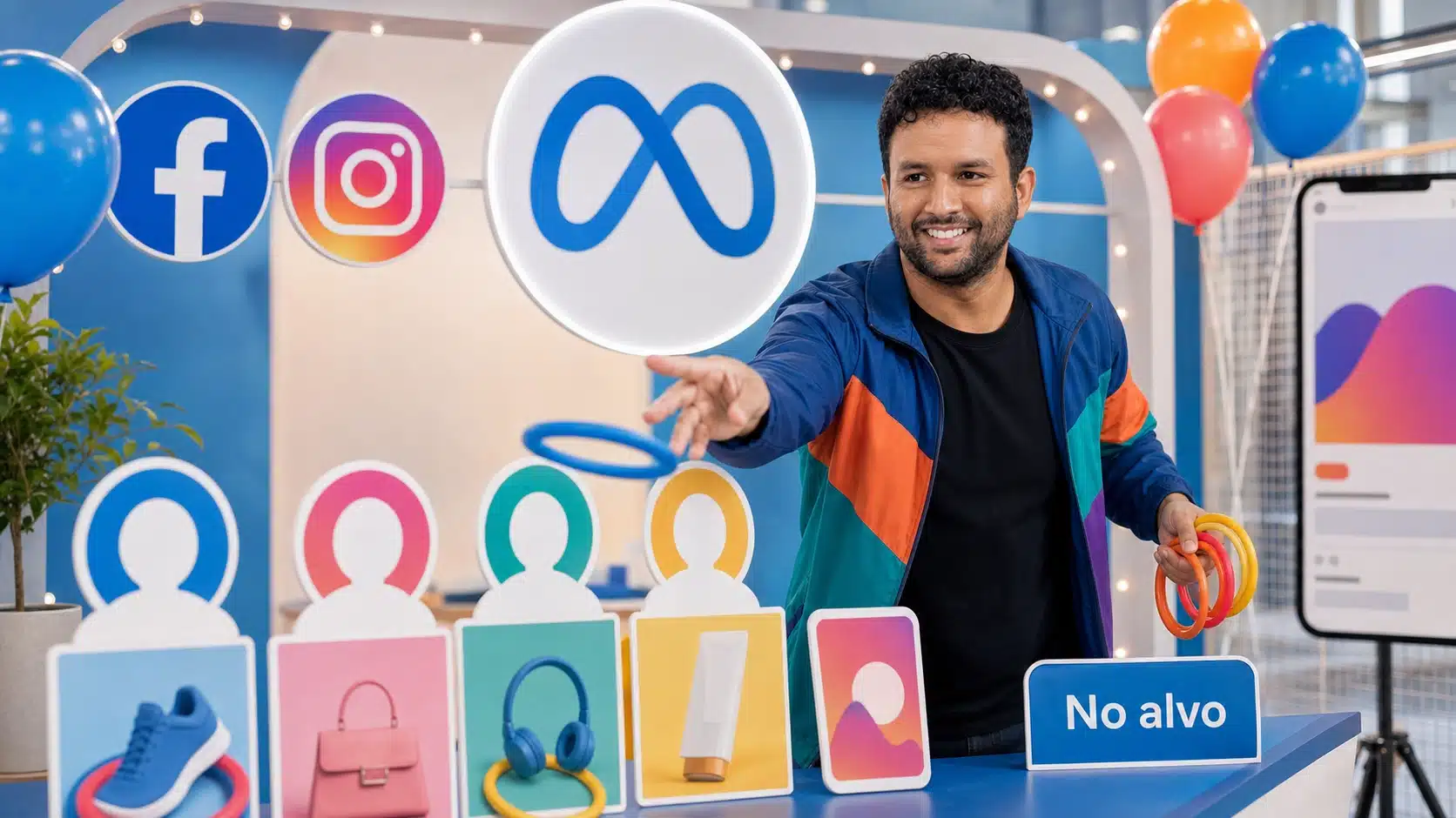 Meta Ads para anúncios no Facebook e Instagram com segmentação de público