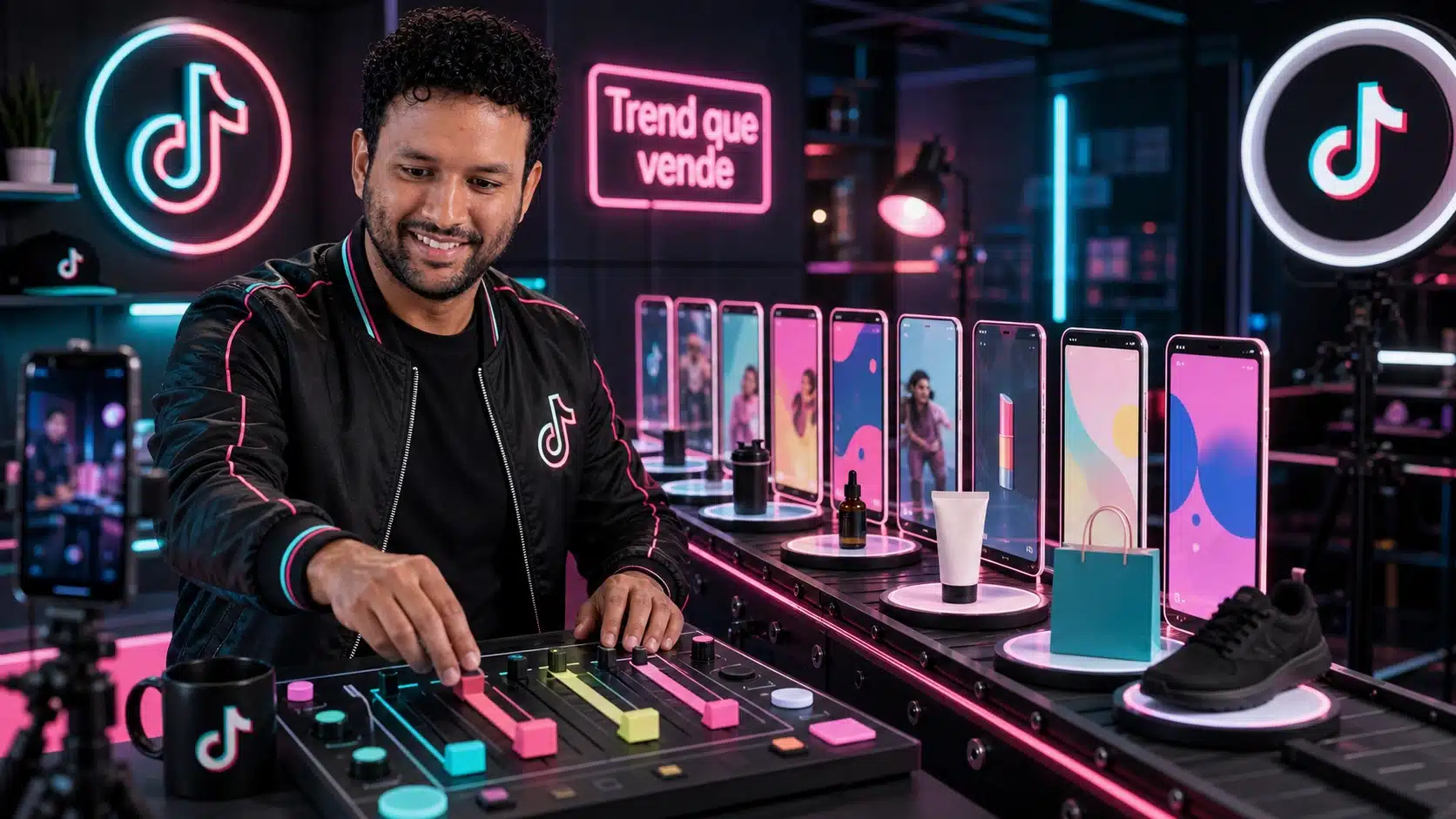 TikTok Ads com vídeos curtos e campanha de mídia paga para marcas